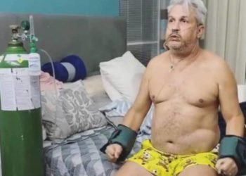 Vídeo: Sikêra Jr,  recuperação em pleno vapor, toca guitarra, e faz exercícios para melhorar a respiração