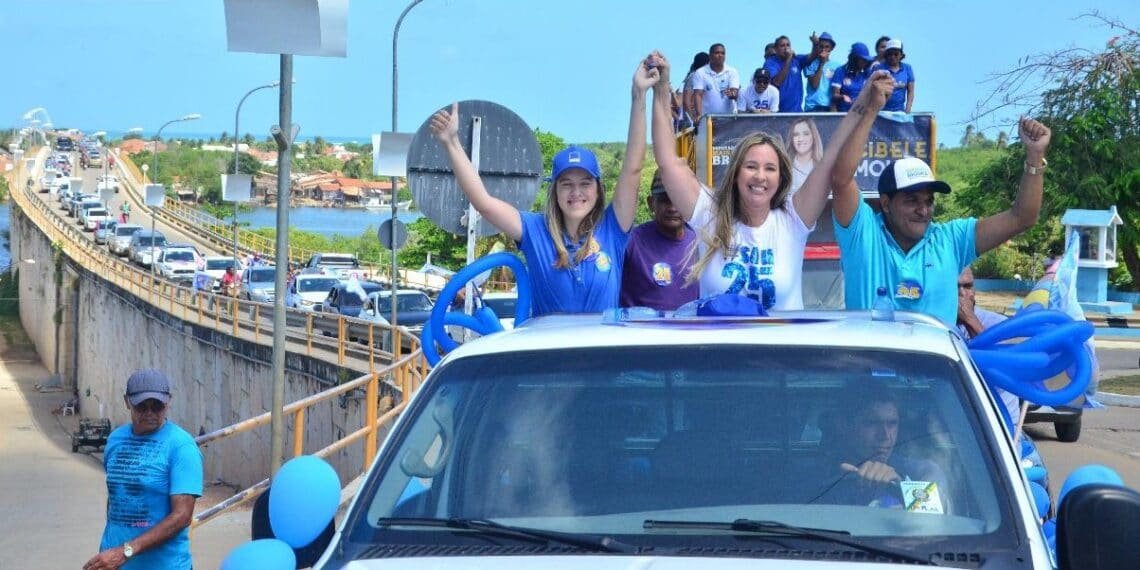A ONDA AZUL TOMOU AS RUAS DA BARRA DE SANTO ANTÔNIO